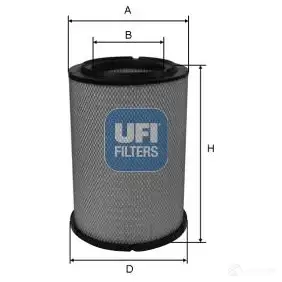 Воздушный фильтр UFI 27.A43.00 8003453103115 1337656 O YBTJ