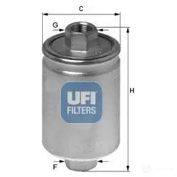 Воздушный фильтр UFI 8003453135000 4H G52 30.807.02 1338183