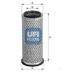 Воздушный фильтр UFI 1337214 75F9 JF 8003453100794 27.310.00