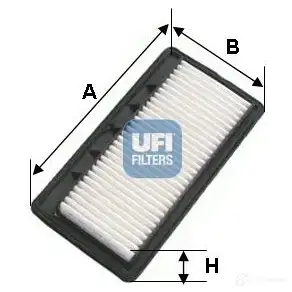 Воздушный фильтр UFI 30.496.00 8003453138698 MQQ2U2 I 1338090 изображение 0