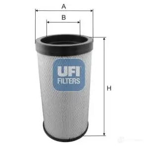 Воздушный фильтр UFI 27.530.00 8003453103856 1215228793 5V KD4P