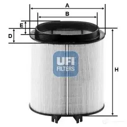 Воздушный фильтр UFI 8003453103726 27.A91.00 1215237149 EM9 X4 изображение 0