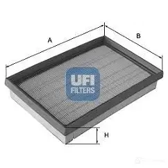 Воздушный фильтр UFI 30.904.00 8003453133440 LFV9 MF 1338254 изображение 0