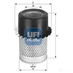 Воздушный фильтр UFI 1337523 OAUX XA 27.878.00 8003453097292 изображение 0