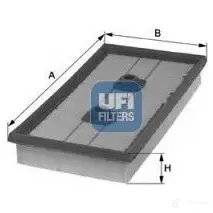 Воздушный фильтр UFI 1337881 8003453136502 T78 QMU4 30.209.00