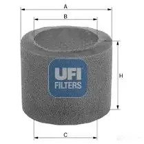 Воздушный фильтр UFI 1337026 8003453095595 P A3LELU 27.059.00