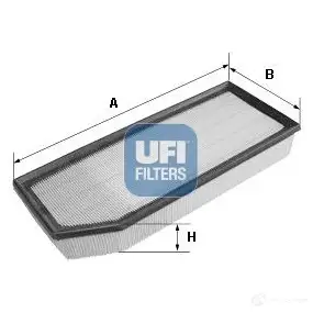 Воздушный фильтр UFI 30.315.00 1337982 XXV7 N50 8003453137554 изображение 0