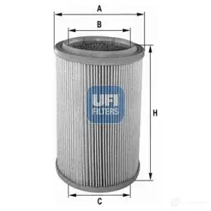 Воздушный фильтр UFI 8003453095731 1337041 27.074.00 NBA 59