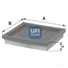 Воздушный фильтр UFI 3KTTK YS 1436794665 30.A43.00