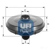 Воздушный фильтр UFI 8003453098848 1337069 3 UCA6O 27.111.00