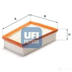 Воздушный фильтр UFI 1437891105 30.A70.00 W0OH O изображение 0