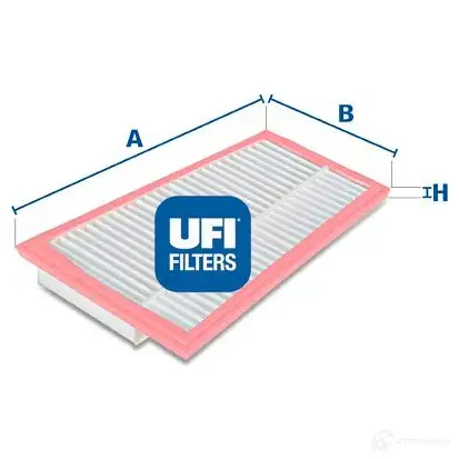 Воздушный фильтр UFI J9 3GC 1338078 8003453138520 30.463.00