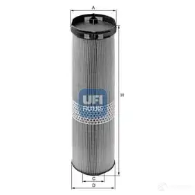 Воздушный фильтр UFI 8003453103313 2RM WP 1337662 27.A51.00