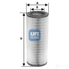 Воздушный фильтр UFI 27.651.00 1337384 7P K85 8003453102262