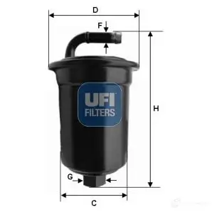 Топливный фильтр UFI 8003453154728 31.694.00 1338557 LOPKM 90 изображение 0