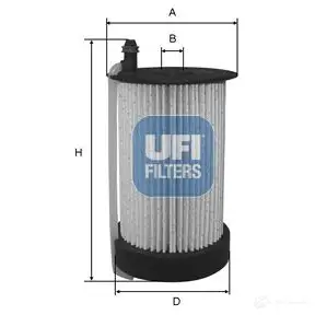 Топливный фильтр UFI 26.031.00 8003453089341 1336883 TX JZJ изображение 0