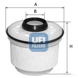 Топливный фильтр UFI 1437890976 S3N 6HR 26.139.00 изображение 0