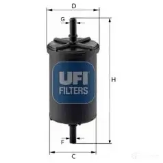 Топливный фильтр UFI PXJE1O F 1338674 8003453156043 31.948.00 изображение 5