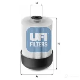 Топливный фильтр UFI J U6DEE0 26.114.00 1436794704 изображение 0