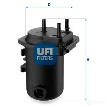 Топливный фильтр UFI TW14F JA 1336384 24.050.00 8003453061767 изображение 0