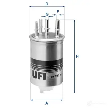 Топливный фильтр UFI KZA XJ 24.190.00 1436794716