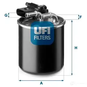 Топливный фильтр UFI 24.148.00 IEH1X O 1424599035 8003453062610