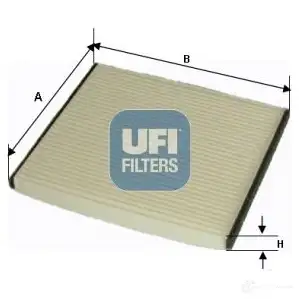 Топливный фильтр UFI 8003453153660 31.587.00 AQK DVJ 1338457