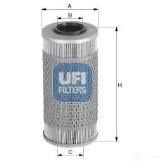 Топливный фильтр UFI 60TT LD 8003453088870 26.689.00 1336969 изображение 0