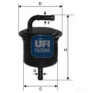 Топливный фильтр UFI 1338576 020 I6 8003453154919 31.716.00