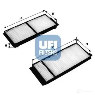 Топливный фильтр UFI 31.540.00 8003453153219 UA 665 1338411