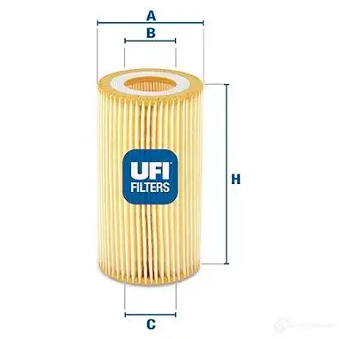 Масляный фильтр UFI 7P 07H 25.001.00 8003453066984 1336587 изображение 0