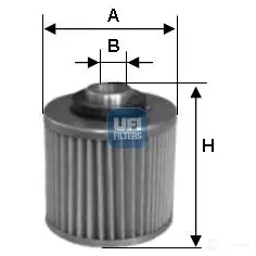 Масляный фильтр UFI 8003453066151 25.514.00 1336800 ZB PIV изображение 0