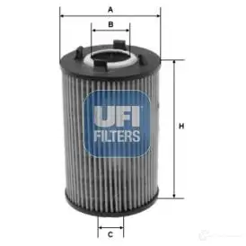 Масляный фильтр UFI 25.219.00 2F LUXG 1437890942 изображение 0
