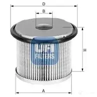 Фильтр АКПП UFI N0KCHO U 25.580.00 1336844 8003453066809