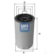 Масляный фильтр UFI 1336198 8003453041646 23.231.00 3EAC 4 изображение 0