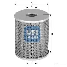 Фильтр АКПП UFI 25.414.00 1336737 8003453065215 BZ 25R