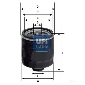 Фильтр АКПП UFI 23.592.00 1336355 U 3FF4 8003453044470