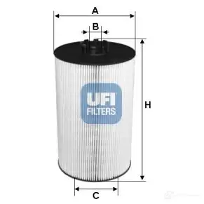 Масляный фильтр UFI 8003453067448 25.046.00 CHAX HQ 1336629 изображение 0