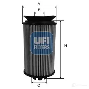 Масляный фильтр UFI Y3 VZ2UB 8003453068216 1336667 25.092.00
