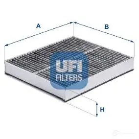 Салонный фильтр UFI 1439073226 I 0DNTEG 54.320.00 изображение 0