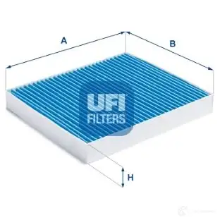 Салонный фильтр UFI 1439073240 34.114.00 HW8 OB изображение 0