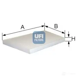 Салонный фильтр UFI V0U4 W 1338888 8003453172111 53.245.00