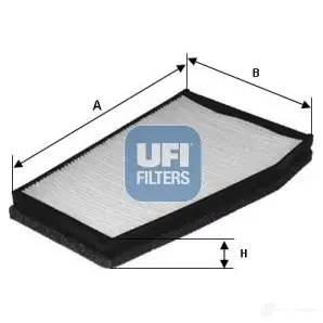 Салонный фильтр UFI D M53VD 53.133.00 1338811 8003453171336