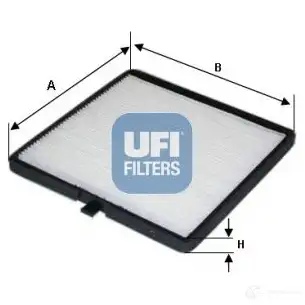 Салонный фильтр UFI 9PJA NIR 8003453171459 53.144.00 1338821