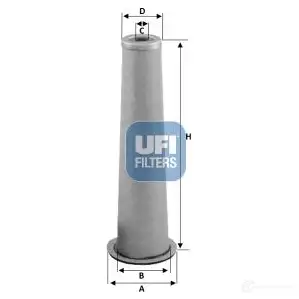 Дополнительный воздушный фильтр UFI 27.A61.00 1337667 7I9 SB 8003453103368