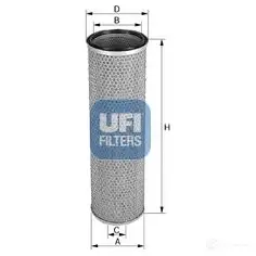 Дополнительный воздушный фильтр UFI D P67P 1337647 27.A34.00 8003453103023 изображение 0