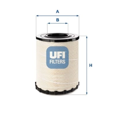 Воздушный фильтр UFI 1440071413 BW AUI 27.F13.00