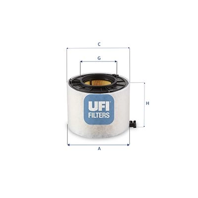 Воздушный фильтр UFI 27.G31.00 GCQT K96 1440071437
