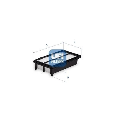 Воздушный фильтр UFI 30.C63.00 1440071490 K 0CX9 изображение 0
