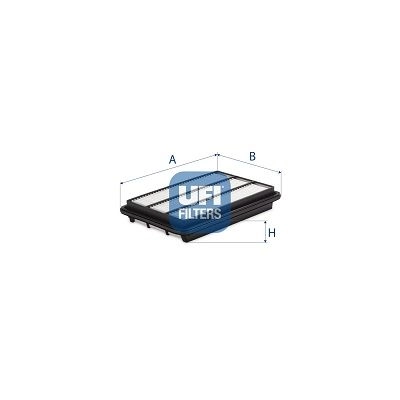 Воздушный фильтр UFI IO74 NTZ 30.D10.00 1440071499 изображение 0